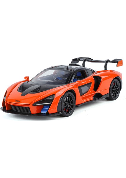1:24 Mclaren Senna Simülasyonu Ses ve Işık Süspansiyon Alaşımlı Araba Modeli Oyuncak (Yurt Dışından)