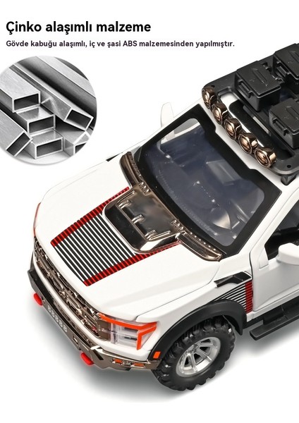1:24 Ford Pickup F150 Alaşımlı Arazi Aracı Modeli (Yurt Dışından) modelleri
