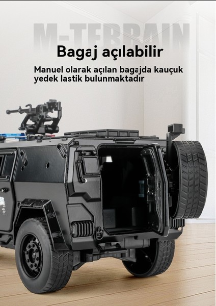 1:18 Büyük Alaşımlı Askeri Arazi Aracı Modeli Çocuk Oyuncak Araba (Yurt Dışından) indirimleri