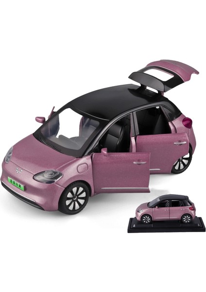 1:32 Wuling Hongguang Bingo Alaşımlı Otomobil Modeli (Yurt Dışından)