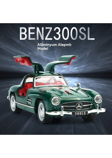 1:32 Ben 300SL Alaşım Model Klasik Araba (Yurt Dışından)