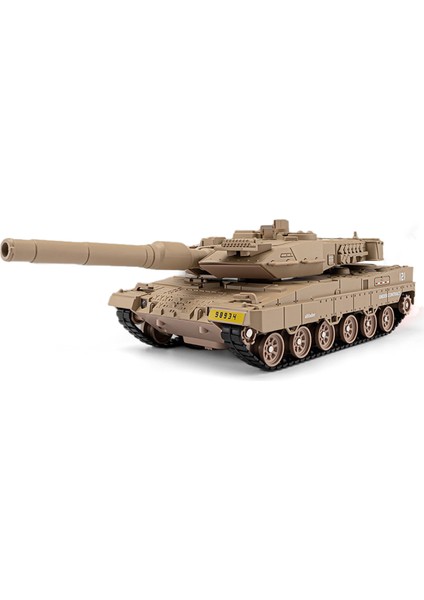 Simülasyon Leopard 2 Ana Savaş Tankı Alaşım Model Oyuncak Araba (Yurt Dışından)