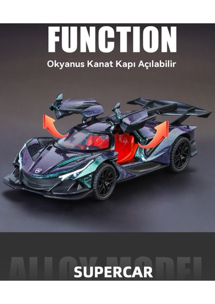 1:32 Güneş Tanrısı Apollo Ie Alaşım Model Spor Araba (Yurt Dışından) modelleri