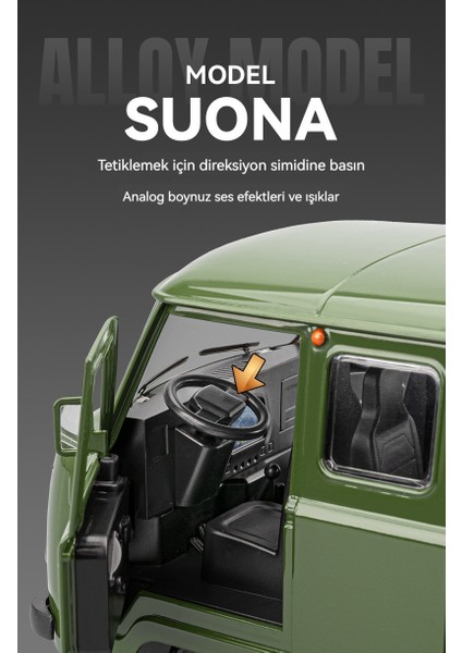 1:18 Rus Vaz Voyager Off-Road Minibüs Modeli (Yurt Dışından) fiyatları