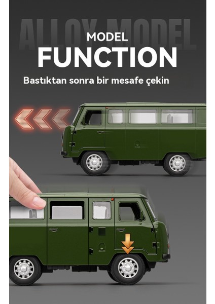 1:18 Rus Vaz Voyager Off-Road Minibüs Modeli (Yurt Dışından) fırsatları