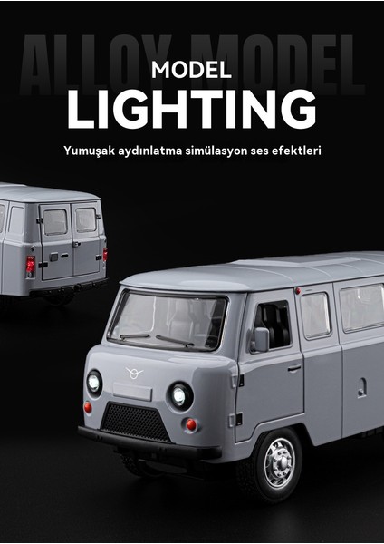 1:18 Rus Vaz Voyager Off-Road Minibüs Modeli (Yurt Dışından) indirimleri