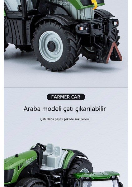 1:30 Büyük Alaşım Mühendislik Araba Traktör Modeli (Yurt Dışından) fiyatları