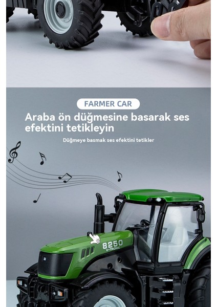 1:30 Büyük Alaşım Mühendislik Araba Traktör Modeli (Yurt Dışından) fırsatları