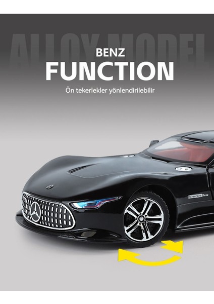 1:24 Mercedes-Benz Amg Martı Kanatlı Spor Araba Modeli (Yurt Dışından) fiyatları