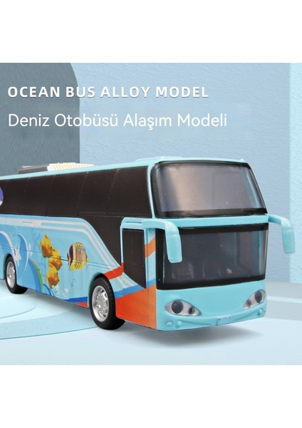 1:62 Alaşımlı Otobüs Yolcu Otobüs Modeli (Yurt Dışından) fiyatları