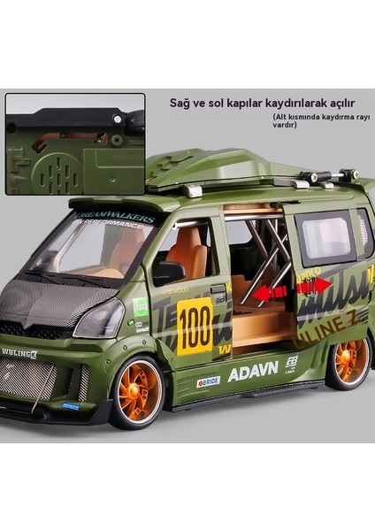 1:24 Wuling Minibüs Modeli (Yurt Dışından) fırsatları