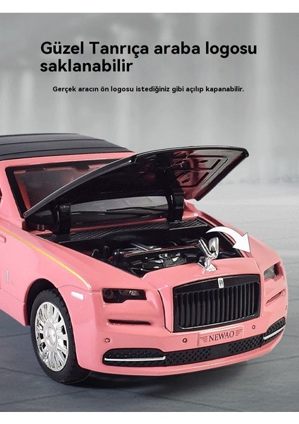 1:32 Rolls Gölge Alaşım Roadster Model Seti (Yurt Dışından) modelleri