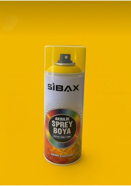 Akrilik Sprey Boya Ral 1018 Sarı 400 ml modelleri