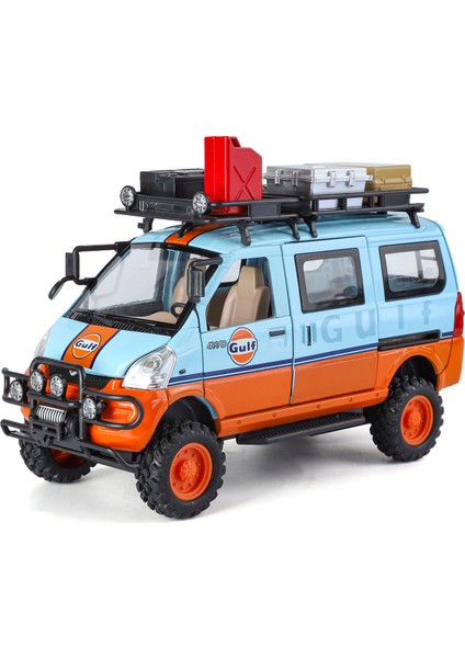 1:24 Off-Road Minibüs Alaşımlı Araba Modeli Ses Oyuncak Araba (Yurt Dışından)