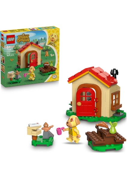 ® Animal Crossing™ Goldie Şirin Evinde 77058 – 6 Yaş & Üzeri Çocuklar Için Hayavn Figürü Içeren Oyuncak Yapım Seti (149P)