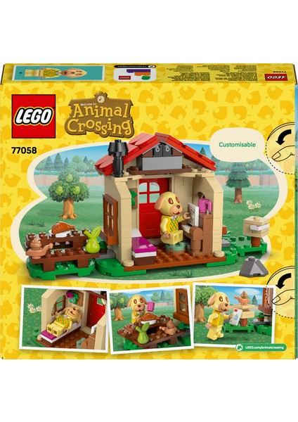 ® Animal Crossing™ Goldie Şirin Evinde 77058 – 6 Yaş & Üzeri Çocuklar Için Hayavn Figürü Içeren Oyuncak Yapım Seti (149P) fırsatları