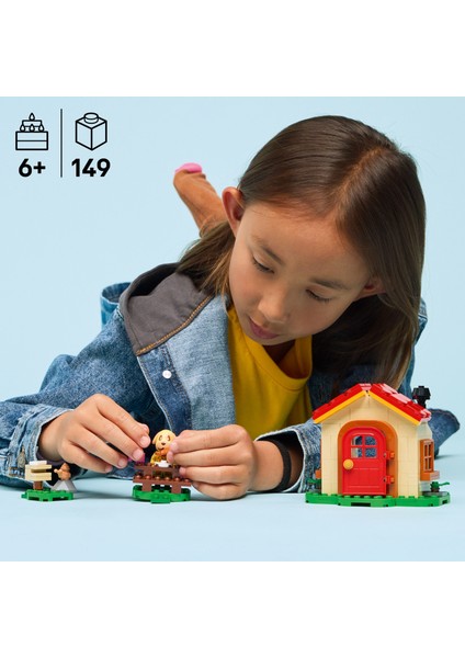 ® Animal Crossing™ Goldie Şirin Evinde 77058 – 6 Yaş & Üzeri Çocuklar Için Hayavn Figürü Içeren Oyuncak Yapım Seti (149P) indirimleri