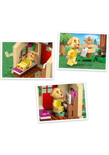 ® Animal Crossing™ Goldie Şirin Evinde 77058 – 6 Yaş & Üzeri Çocuklar Için Hayavn Figürü Içeren Oyuncak Yapım Seti (149P)