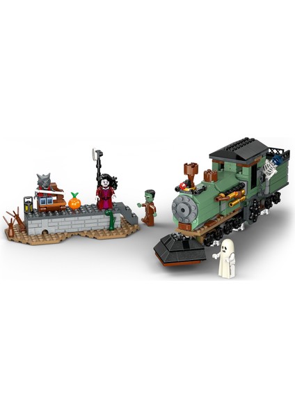 ® Creator 3'ü 1 Arada Hayaletli Köşk 31167 - 9 Yaş & Üzeri Çocuklar Için Gemi ve Tren Olabilen Oyuncak Yapım Seti (736 Parça)