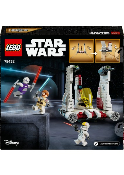 ® Star Wars V-19 Torrent Starfighter 75432 – 9 Yaş & Üzeri Uzay Aracı Sever Çocuklar Için Yaratıcı Oyuncak Yapım Seti (567P) fırsatları