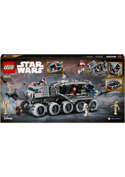 ® Star Wars Cumhuriyet Juggernaut 75413 – 9 Yaş & Üzeri Çocuklar Için Klon Savaşları Temalı Oyuncak Yapım Seti (813P) fırsatları