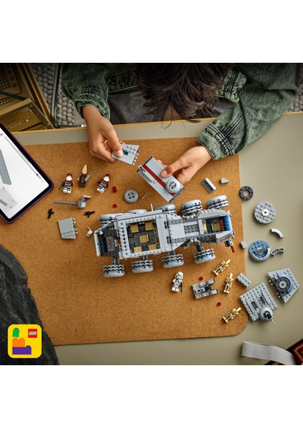 ® Star Wars Cumhuriyet Juggernaut 75413 – 9 Yaş & Üzeri Çocuklar Için Klon Savaşları Temalı Oyuncak Yapım Seti (813P)