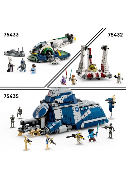 ® Star Wars Cumhuriyet Juggernaut 75413 – 9 Yaş & Üzeri Çocuklar Için Klon Savaşları Temalı Oyuncak Yapım Seti (813P)