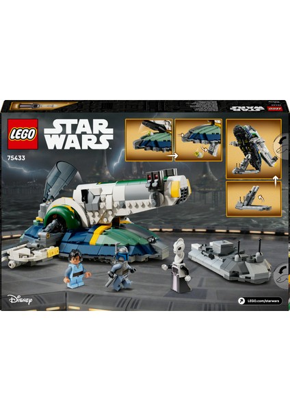 ® Star Wars: Klonların Saldırısı Jango Fett’in Starship’i 75433 – 9 Yaş & Üzeri Çocuklar Için Oyuncak Yapım Seti (707 Parça) fırsatları