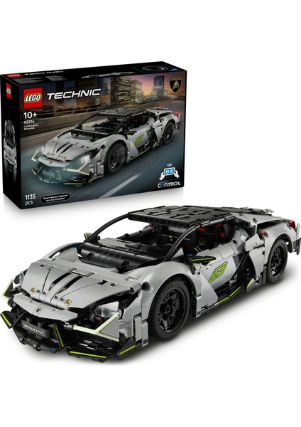 ® Technic Lamborghini Revuelto Süper Spor Araba 42214 - 10 Yaş ve Üzeri Çocuklar için STEM Oyuncak Yapım Seti (1135 Parça)