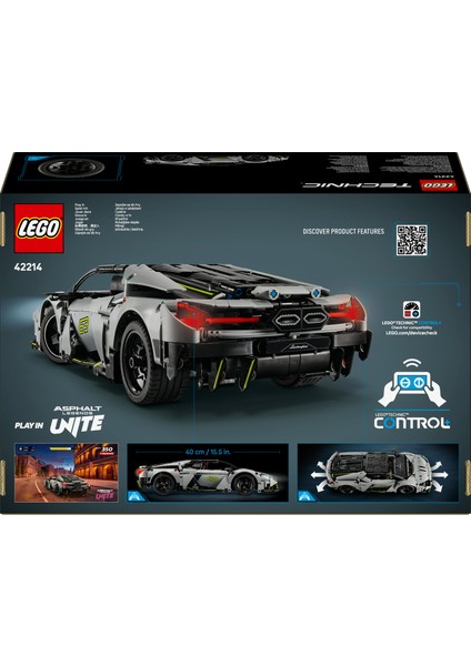 ® Technic Lamborghini Revuelto Süper Spor Araba 42214 - 10 Yaş ve Üzeri Çocuklar için STEM Oyuncak Yapım Seti (1135 Parça) fırsatları