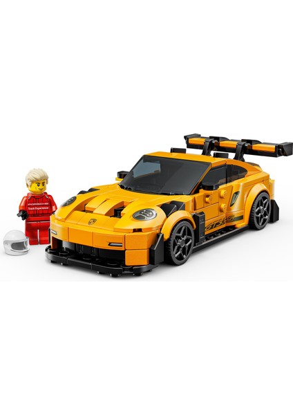 ® Speed Champions Porsche 911 GT3 RS Süper Araba 77239 - 9 Yaş ve Üzeri Çocuklar için Yaratıcı Yarış Arabası Oyuncak Yapım Seti (348 Parça)