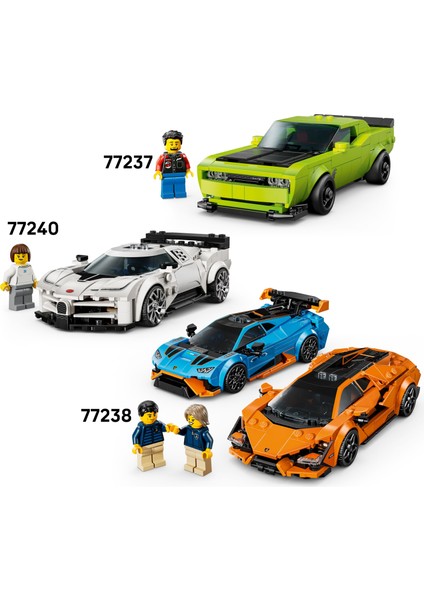 ® Speed Champions Porsche 911 GT3 RS Süper Araba 77239 - 9 Yaş ve Üzeri Çocuklar için Yaratıcı Yarış Arabası Oyuncak Yapım Seti (348 Parça)