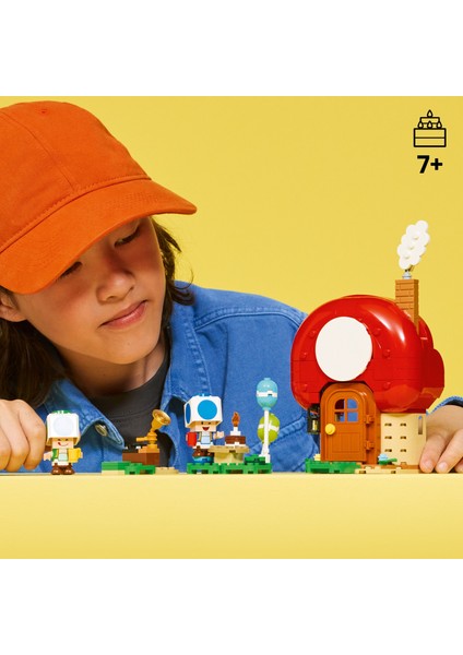 ® Super Mario™ Toad Evinde Parti 72041 – 7 Yaş & Üzeri Çocuklar Için Parti Temalı Yaratıcı Oyuncak Yapım Seti (276 Parça) indirimleri