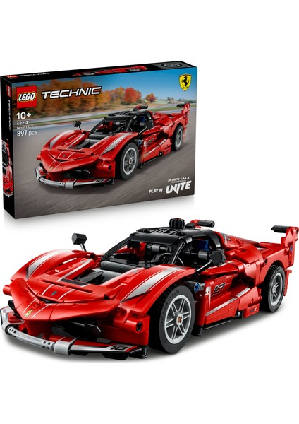 ® Technic Ferrari Fxx K 42212 – 10+ Çocuklar Için Stem'e Ilgi Uyandıran Model Araba Yaratıcı Oyuncak Yapım Seti (897 Parça)