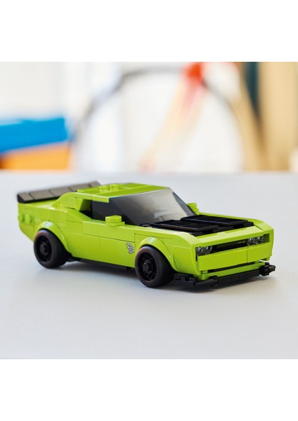 ® Speed Champions Dodge Challenger Srt Hellcat Spor Araba 77237 - 9+ Çocuklar Için Yarış Arabası Oyuncak Yapım Seti (390P)