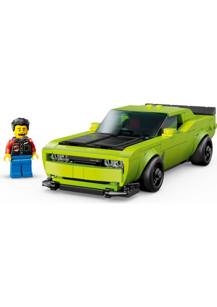 ® Speed Champions Dodge Challenger Srt Hellcat Spor Araba 77237 - 9+ Çocuklar Için Yarış Arabası Oyuncak Yapım Seti (390P)