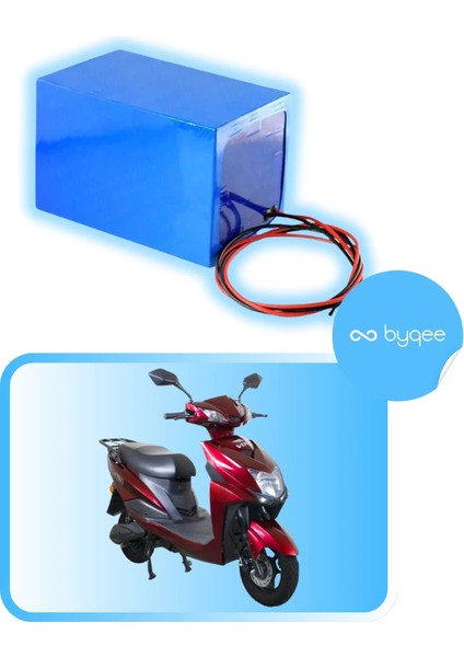 Vs1 60 Volt 20 Amper Elektrikli Motosiklet Bataryası (Lifepo4)