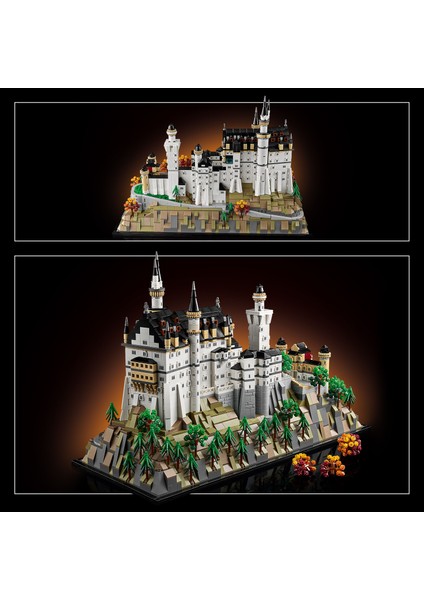 ® Architecture Neuschwanstein Şatosu 21063 - Yetişkinler Için Koleksiyonluk Model Yapım Seti (3455 Parça)