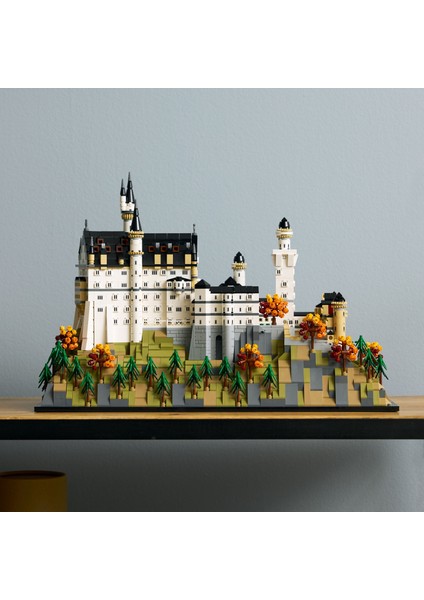 ® Architecture Neuschwanstein Şatosu 21063 - Yetişkinler Için Koleksiyonluk Model Yapım Seti (3455 Parça)