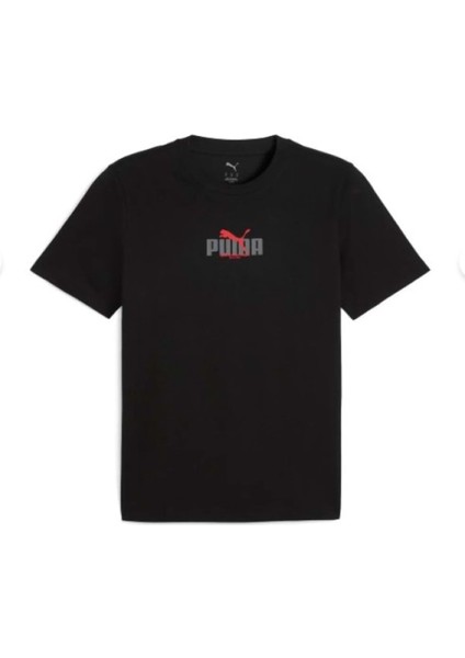 Graphic Tee 68803275 Erkek Kısa Kol T-Shirt - Puma - Graphic Tee - Siyah - ST02836-SIYAH-XXL