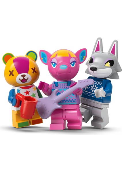 ® Animal Crossing™ Yaratıcı Evler: Eğlenceli Mevsimler 77057 – 7 Yaş & Üzeri Çocuklaı Için Oyuncak Yapım Seti (814P)