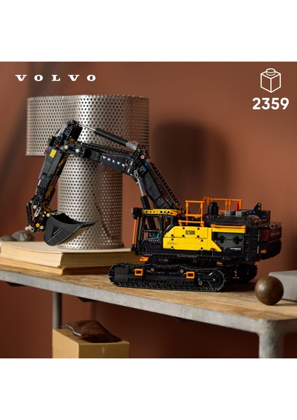 ® Technic Volvo EC500 Hybrid Ekskavatör 42215 – Yetişkinler Için Motorlu ve Fonksiyonel Inşaat Aracı Model Yapım Seti (2359P) indirimleri