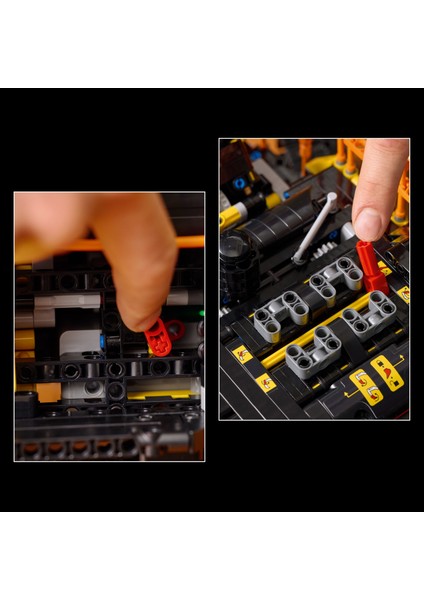 ® Technic Volvo EC500 Hybrid Ekskavatör 42215 – Yetişkinler Için Motorlu ve Fonksiyonel Inşaat Aracı Model Yapım Seti (2359P)
