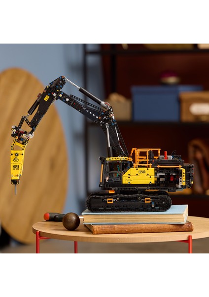 ® Technic Volvo EC500 Hybrid Ekskavatör 42215 – Yetişkinler Için Motorlu ve Fonksiyonel Inşaat Aracı Model Yapım Seti (2359P)