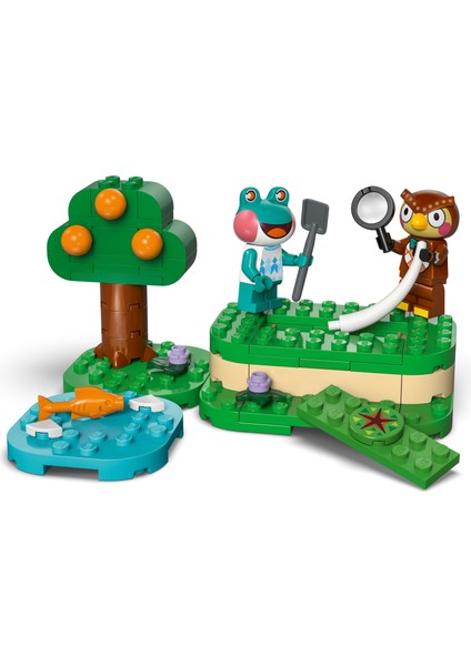 ® Animal Crossing™ Blathers Müze Koleksiyonu 77056 – 7 Yaş & Üzeri Çocuklar Için Hayvan Figürü Içeren Oyuncak Yapım Seti (543P)