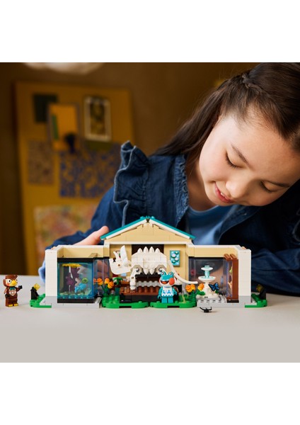 ® Animal Crossing™ Blathers Müze Koleksiyonu 77056 – 7 Yaş & Üzeri Çocuklar Için Hayvan Figürü Içeren Oyuncak Yapım Seti (543P)