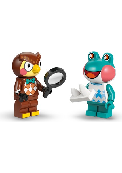 ® Animal Crossing™ Blathers Müze Koleksiyonu 77056 – 7 Yaş & Üzeri Çocuklar Için Hayvan Figürü Içeren Oyuncak Yapım Seti (543P)
