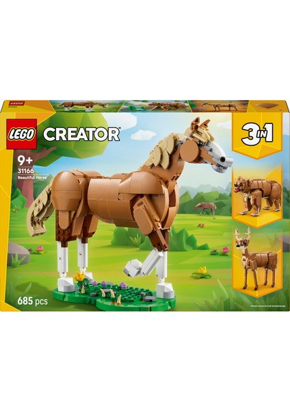 ® Creator 3'ü 1 Arada Güzel At 31166 - 9 Yaş & Üzeri Için Ayı Veya Geyik Olarak Da Inşa Edilebilen Yaratıcı Oyuncak Yapım Seti (685 Pr) modelleri