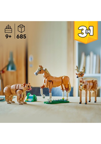 ® Creator 3'ü 1 Arada Güzel At 31166 - 9 Yaş & Üzeri Için Ayı Veya Geyik Olarak Da Inşa Edilebilen Yaratıcı Oyuncak Yapım Seti (685 Pr) indirimleri