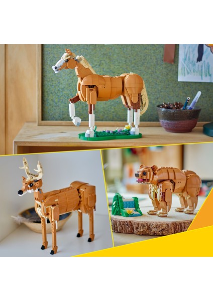 ® Creator 3'ü 1 Arada Güzel At 31166 - 9 Yaş & Üzeri Için Ayı Veya Geyik Olarak Da Inşa Edilebilen Yaratıcı Oyuncak Yapım Seti (685 Pr)